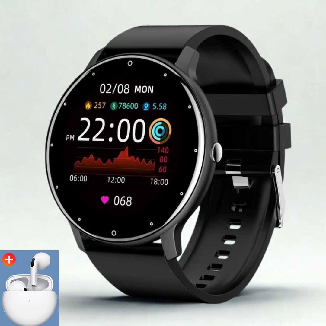 ALPHA - Smartwatch Tecnologico Multifunzione