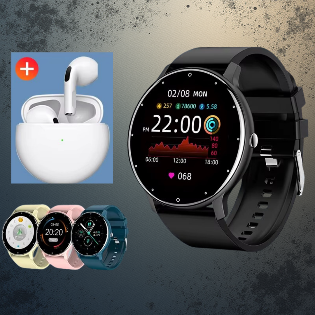 ALPHA - Smartwatch Tecnologico Multifunzione